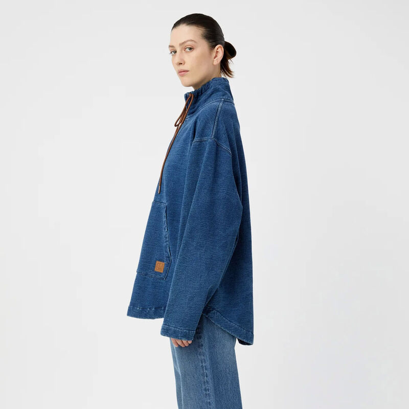 Camilla and Marc Meena Denim Fleece Pullover image number 2